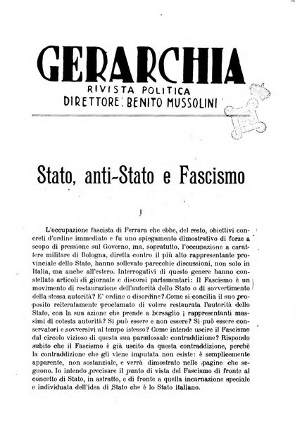 Gerarchia rivista politica