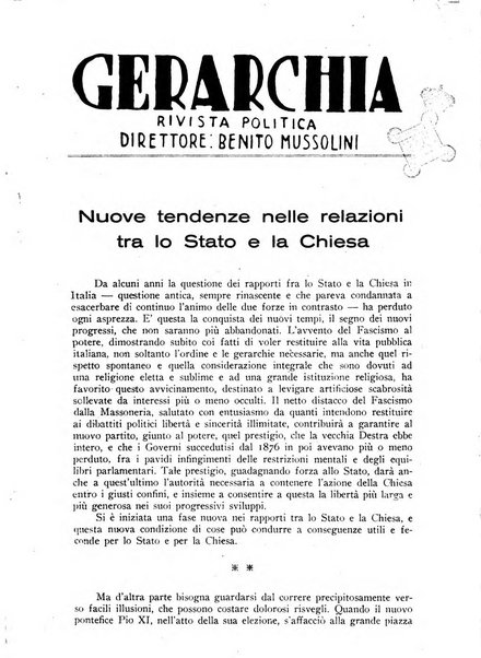 Gerarchia rivista politica