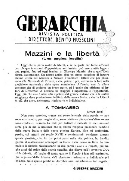 Gerarchia rivista politica