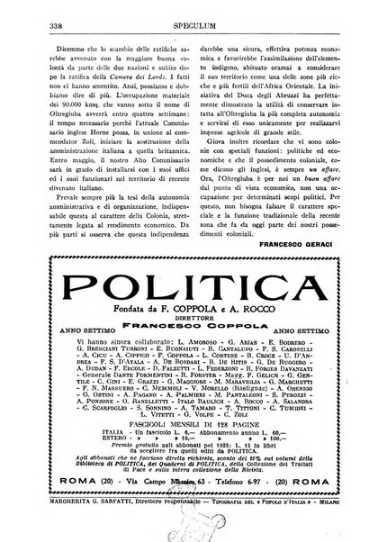 Gerarchia rivista politica