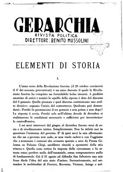 Gerarchia rivista politica