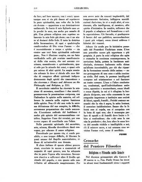 Gerarchia rivista politica