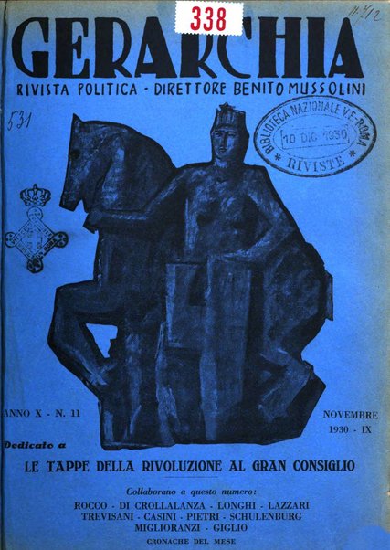 Gerarchia rivista politica