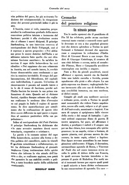 Gerarchia rivista politica