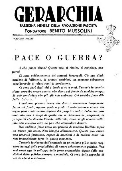 Gerarchia rivista politica