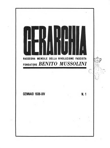 Gerarchia rivista politica