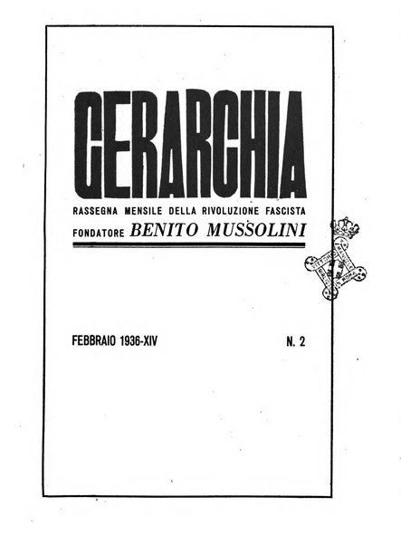 Gerarchia rivista politica