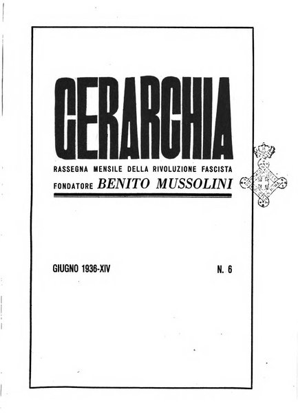 Gerarchia rivista politica