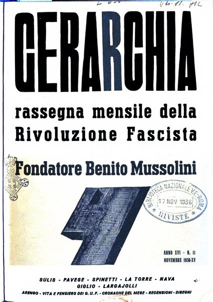 Gerarchia rivista politica