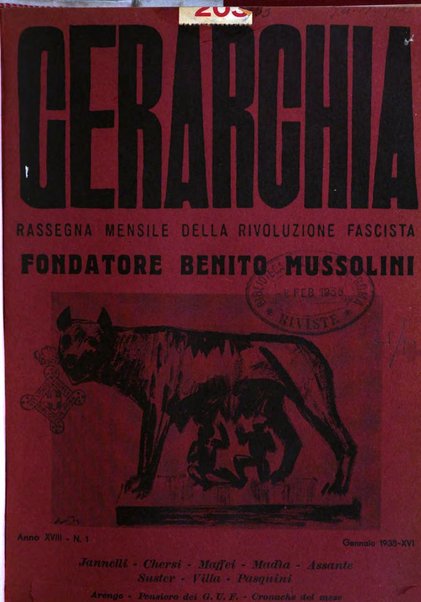 Gerarchia rivista politica