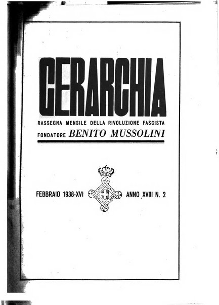 Gerarchia rivista politica