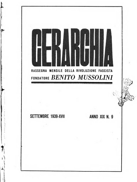 Gerarchia rivista politica