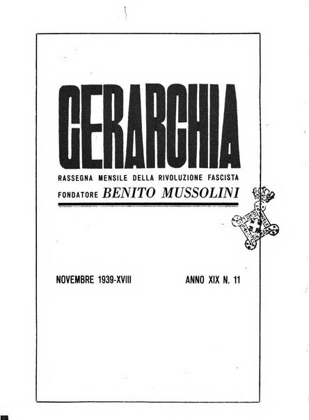 Gerarchia rivista politica