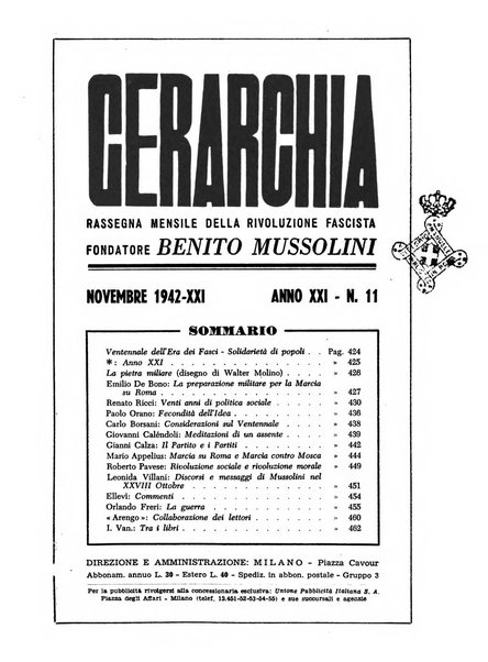 Gerarchia rivista politica