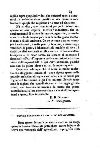 Giornale agrario toscano