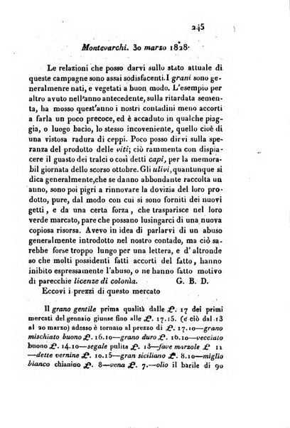 Giornale agrario toscano