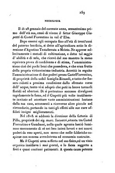 Giornale agrario toscano