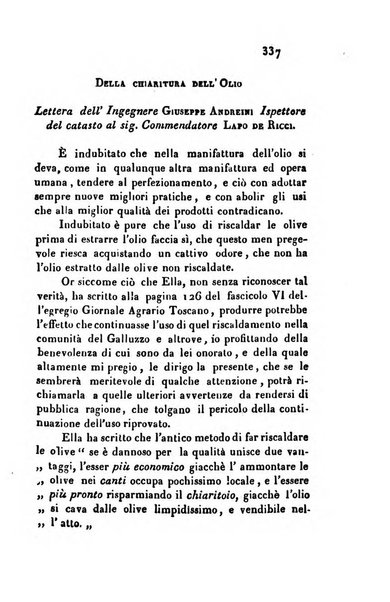 Giornale agrario toscano