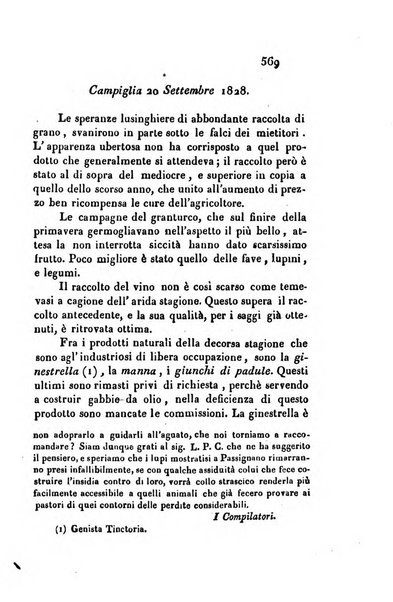 Giornale agrario toscano