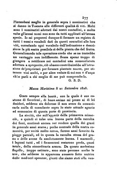 Giornale agrario toscano