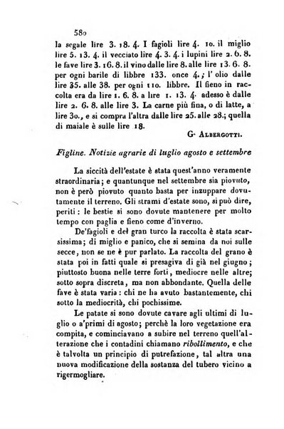 Giornale agrario toscano