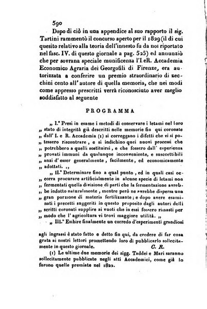 Giornale agrario toscano