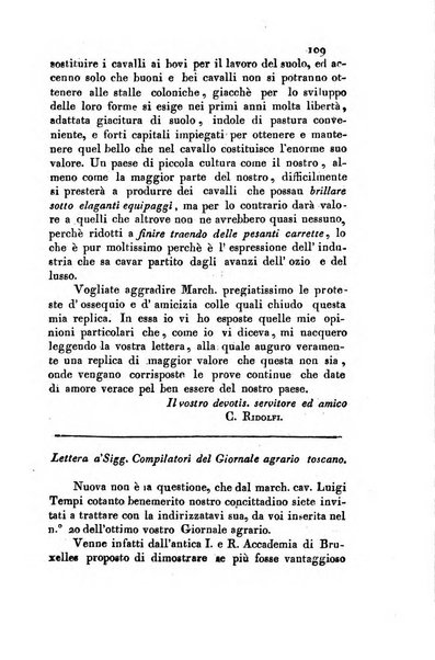 Giornale agrario toscano