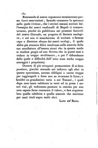 Giornale agrario toscano