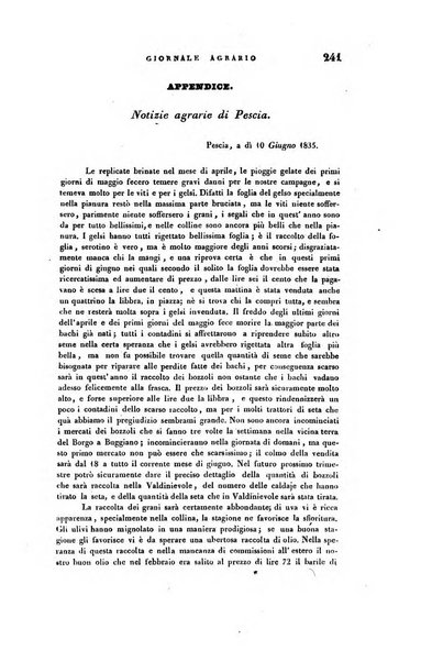 Giornale agrario toscano