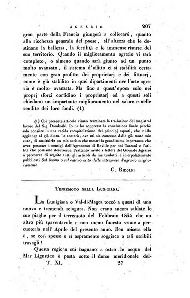 Giornale agrario toscano