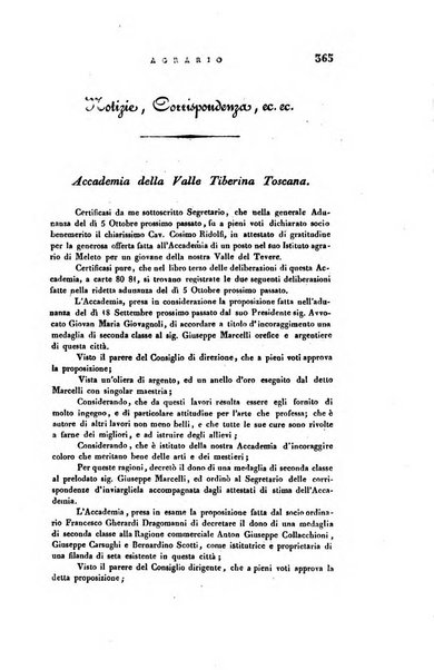 Giornale agrario toscano