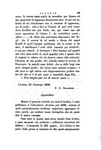 Giornale agrario toscano