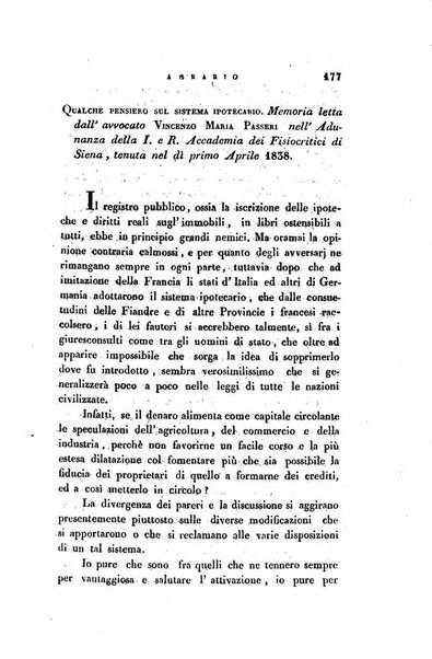 Giornale agrario toscano