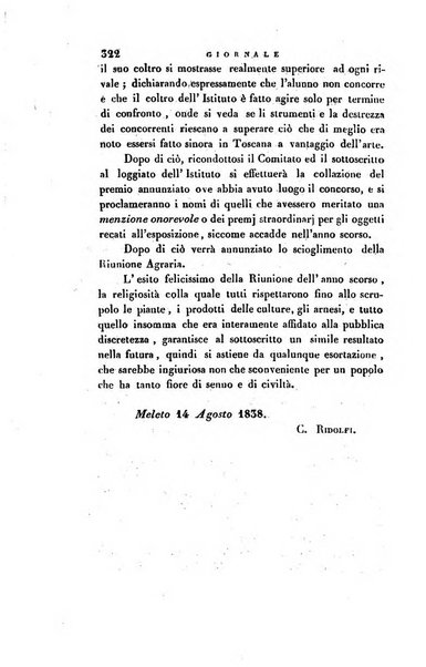 Giornale agrario toscano