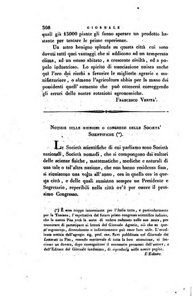 Giornale agrario toscano