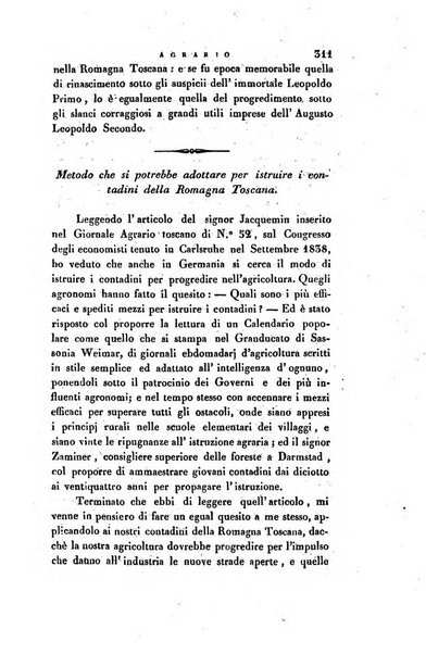 Giornale agrario toscano