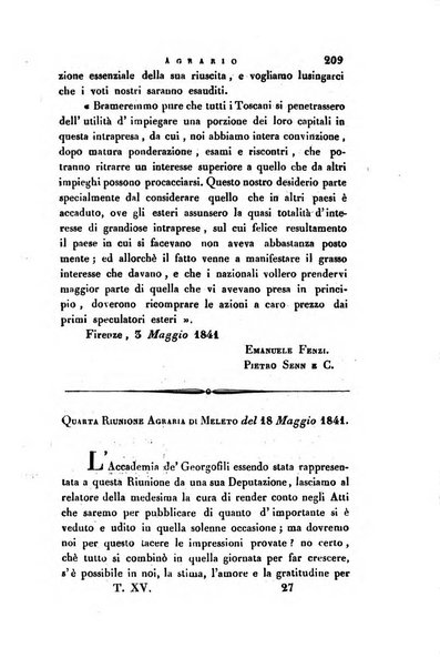 Giornale agrario toscano