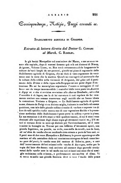 Giornale agrario toscano