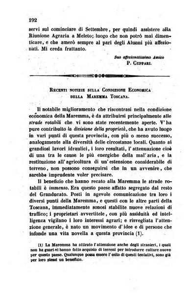 Giornale agrario toscano