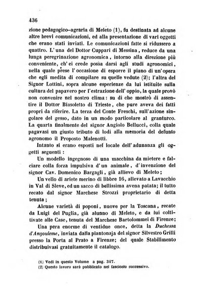 Giornale agrario toscano