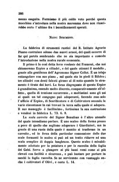 Giornale agrario toscano