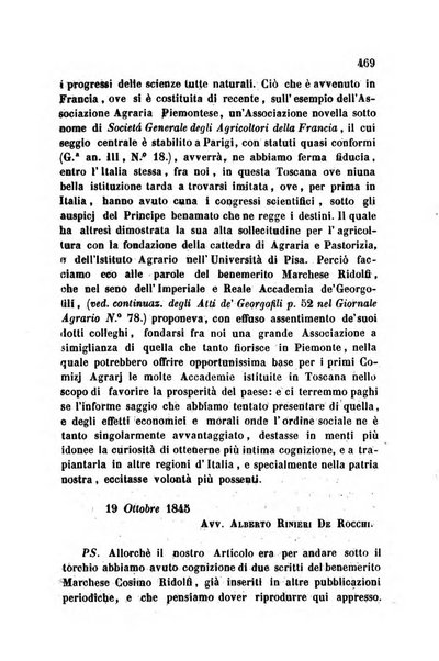 Giornale agrario toscano