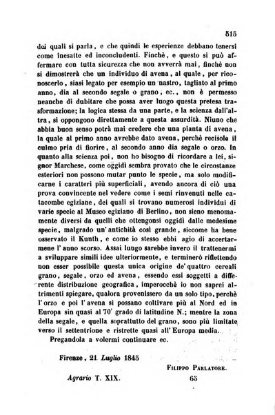 Giornale agrario toscano