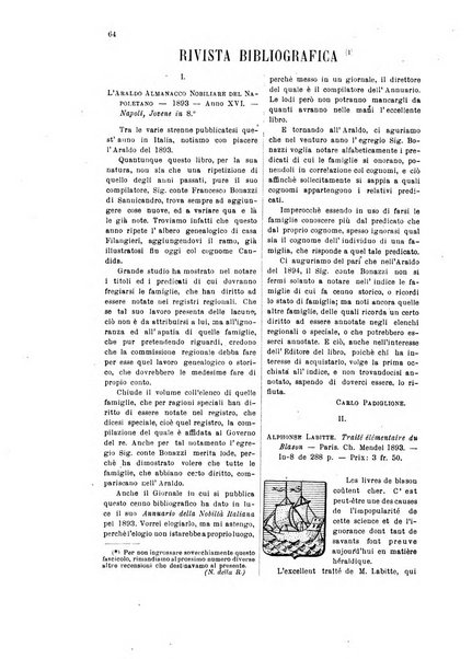 Giornale araldico, genealogico, diplomatico italiano