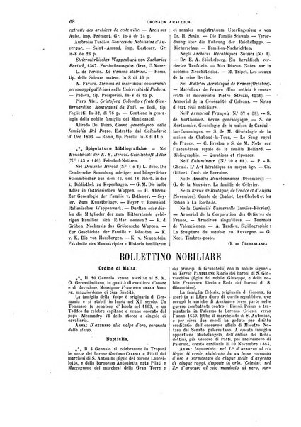 Giornale araldico, genealogico, diplomatico italiano