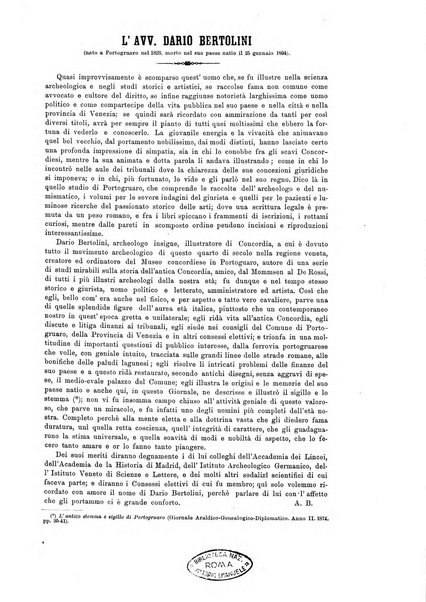 Giornale araldico, genealogico, diplomatico italiano