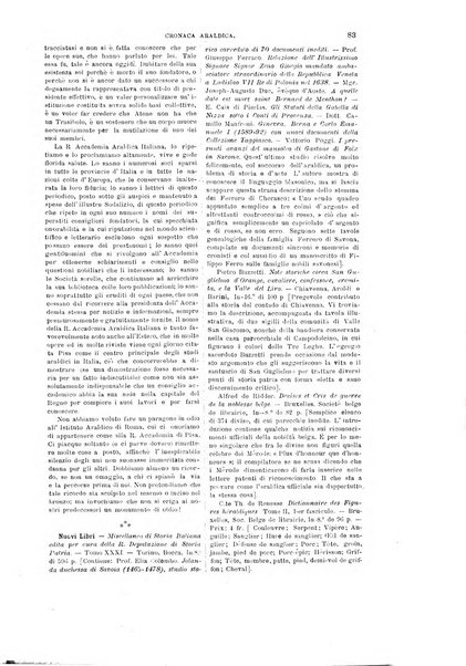 Giornale araldico, genealogico, diplomatico italiano