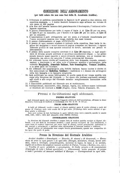 Giornale araldico, genealogico, diplomatico italiano