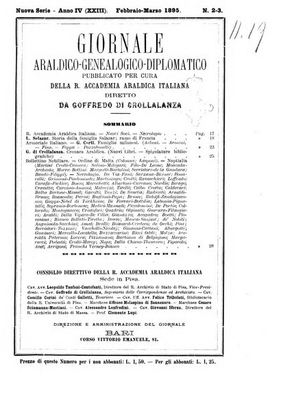 Giornale araldico, genealogico, diplomatico italiano