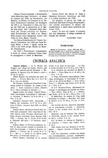 Giornale araldico, genealogico, diplomatico italiano